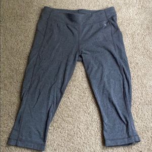 Danskin Gray Fitted Workout Leggings